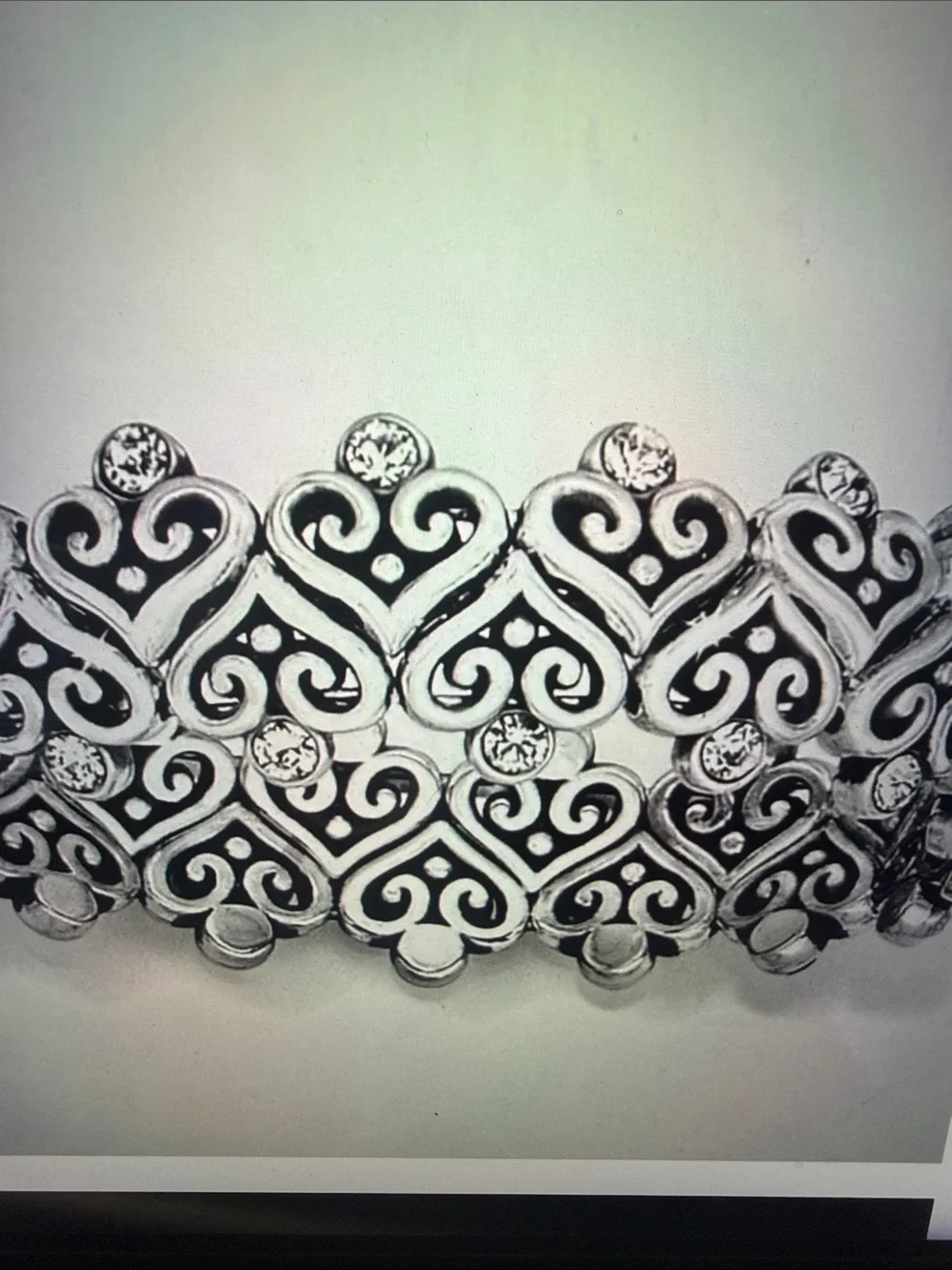 💕🆕 Brighton Alcazar Heart Stretch Bracelet NWT $88